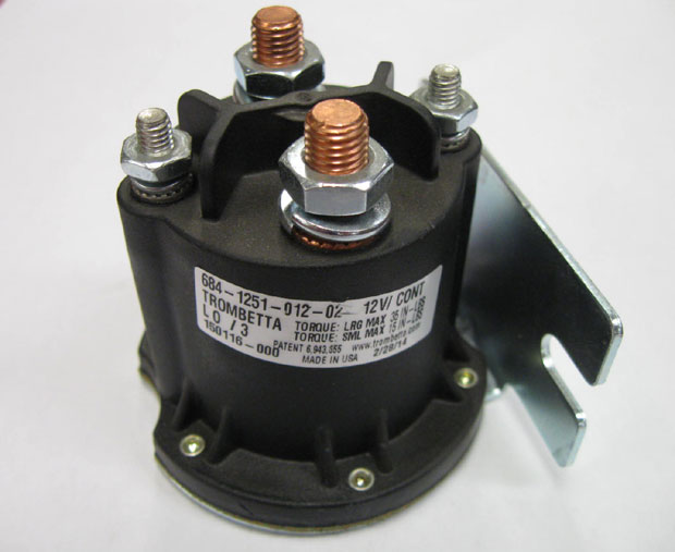SOLENOID,100 AMP,4 POST