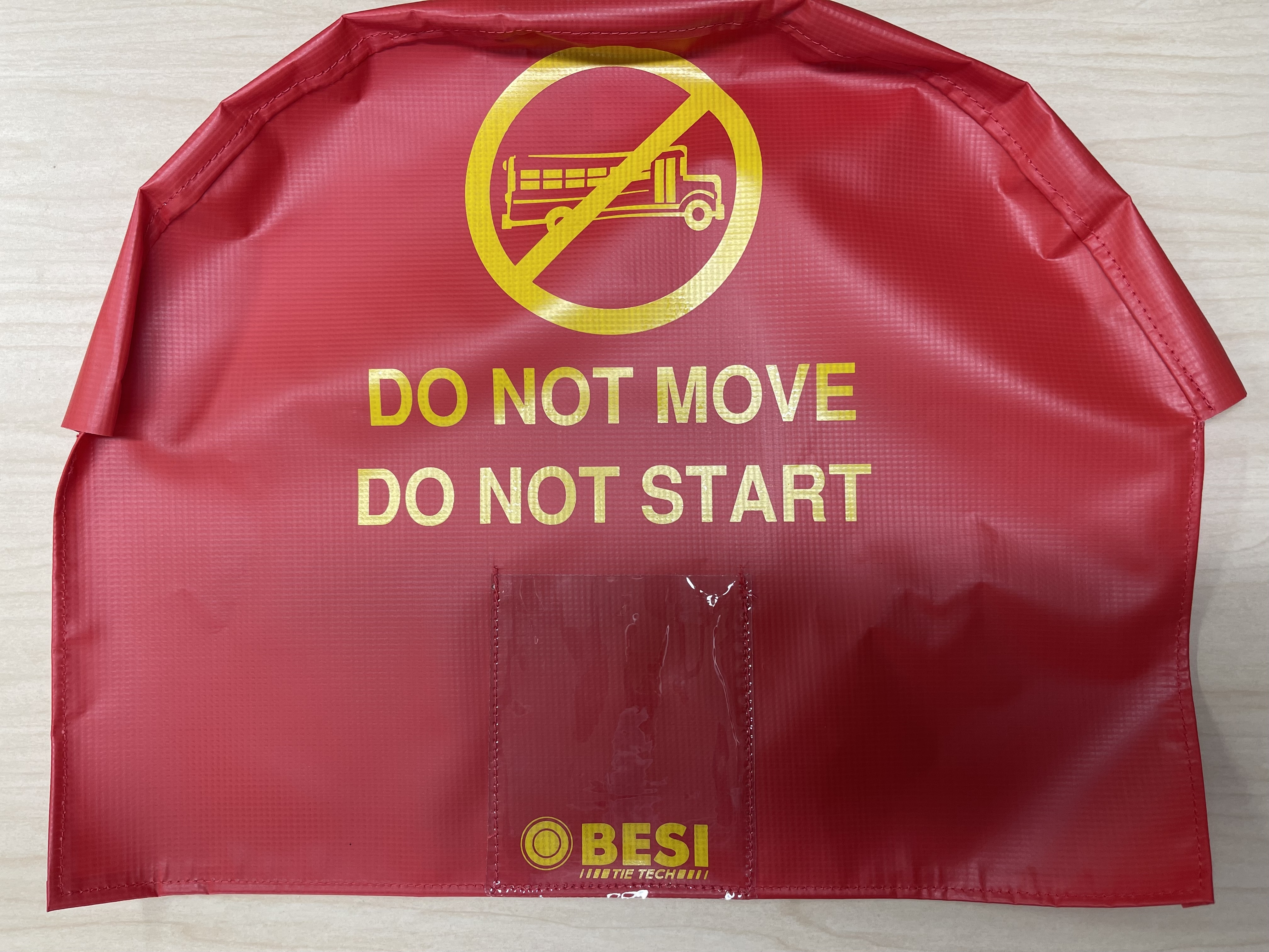 STEERING WHEEL COV-OUT OF SERV