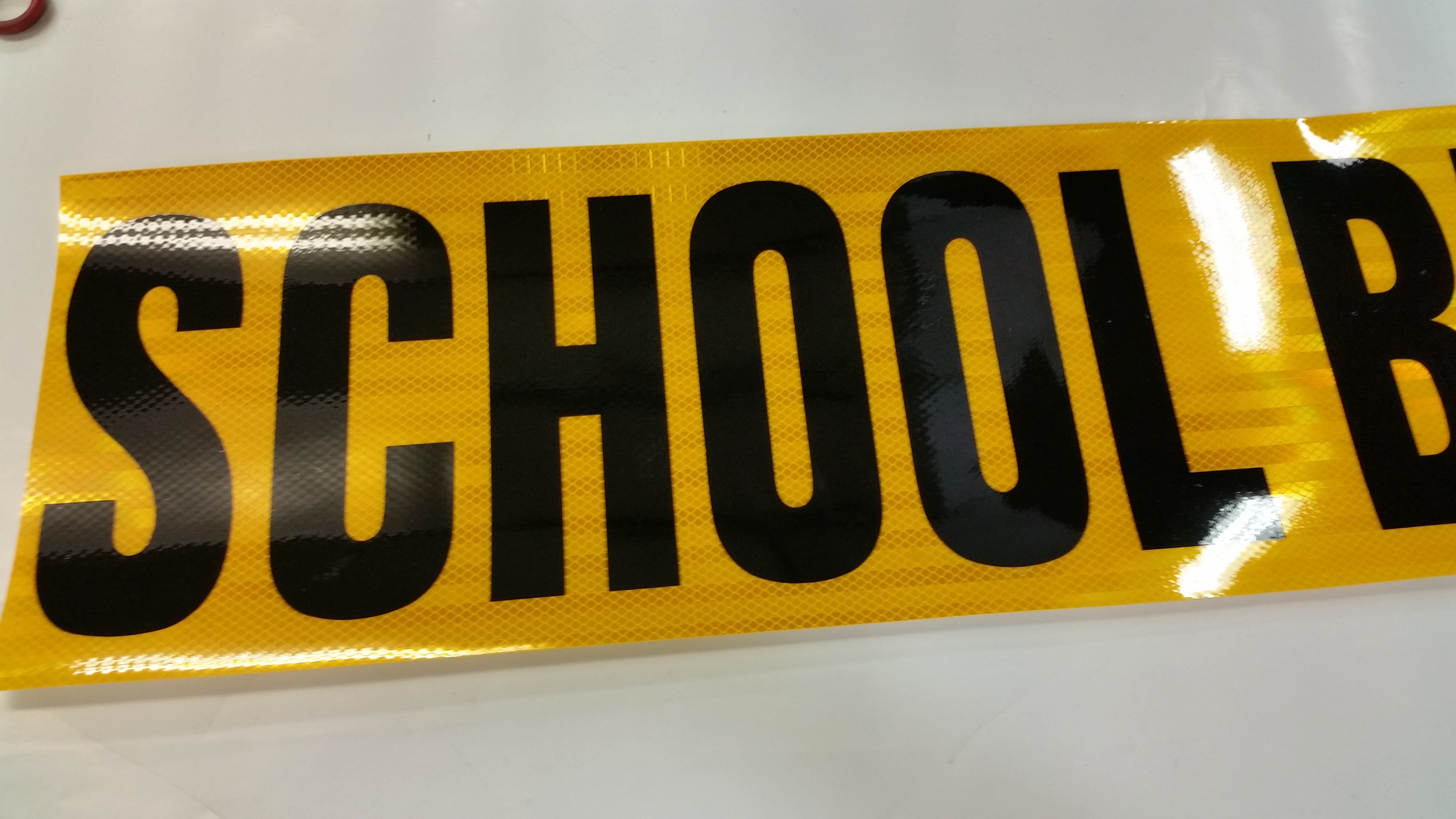 DECAL SCHOOL BUS 3M DG