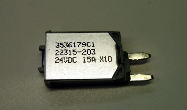 BREAKER CIRCUIT*15 AMP 12 VOL