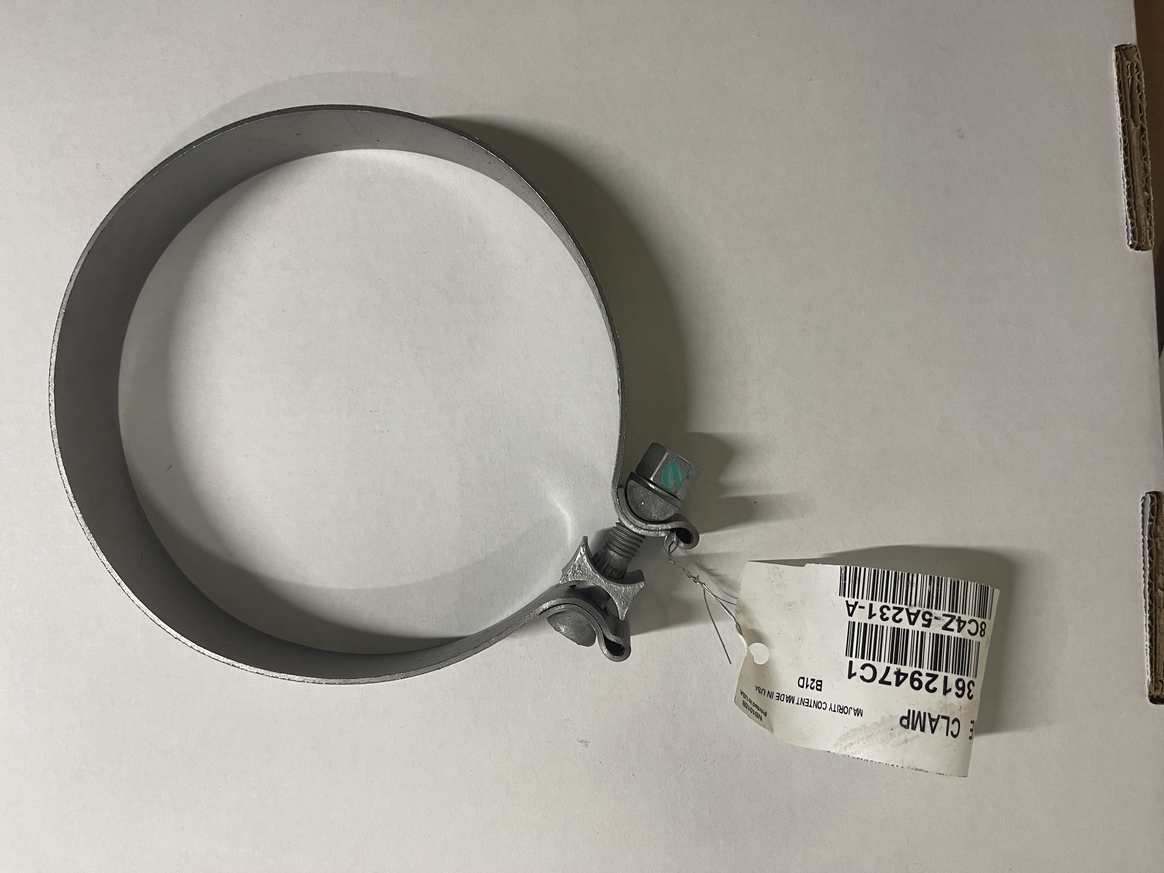 CLAMP 6" - MUFF PIPE/TAIL PIP