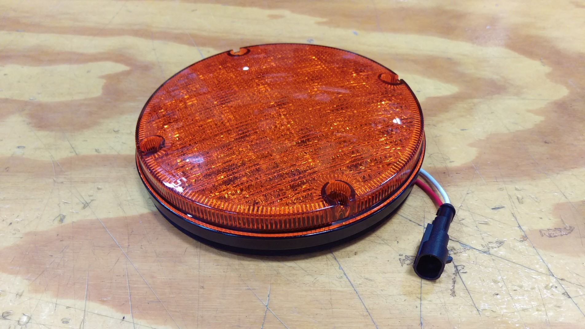 LIGHT,7",REAR TURN,LED,AMB,N/C