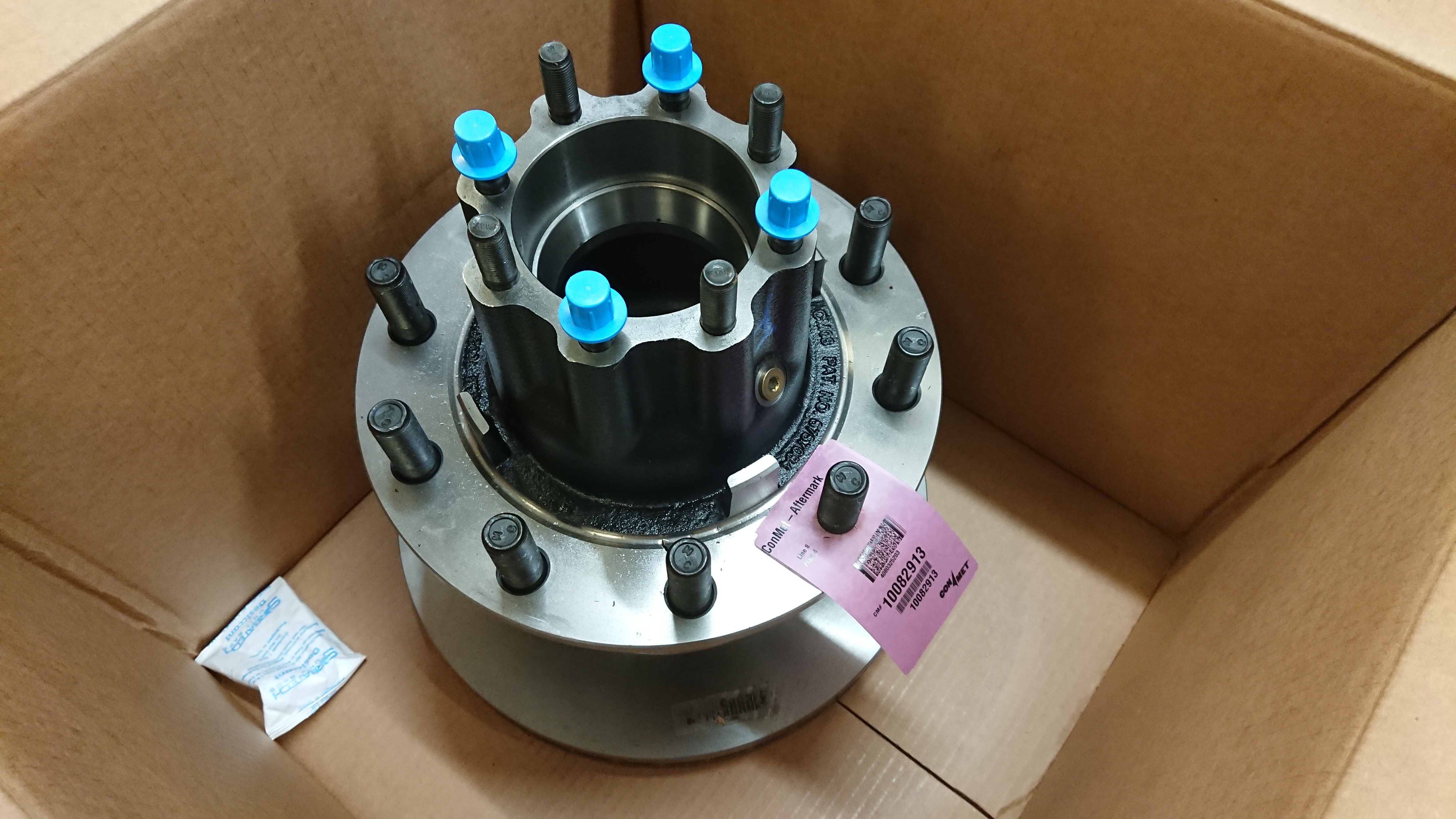 HUB REAR WHEEL W/ROTOR STL 2