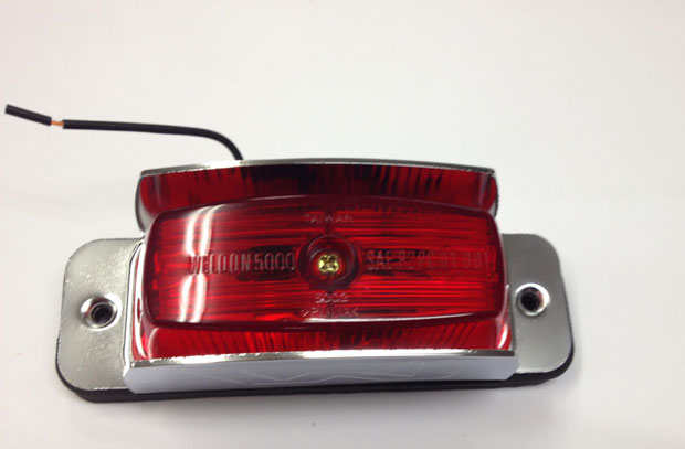 LIGHT CLEARANCE DBL BULB RED