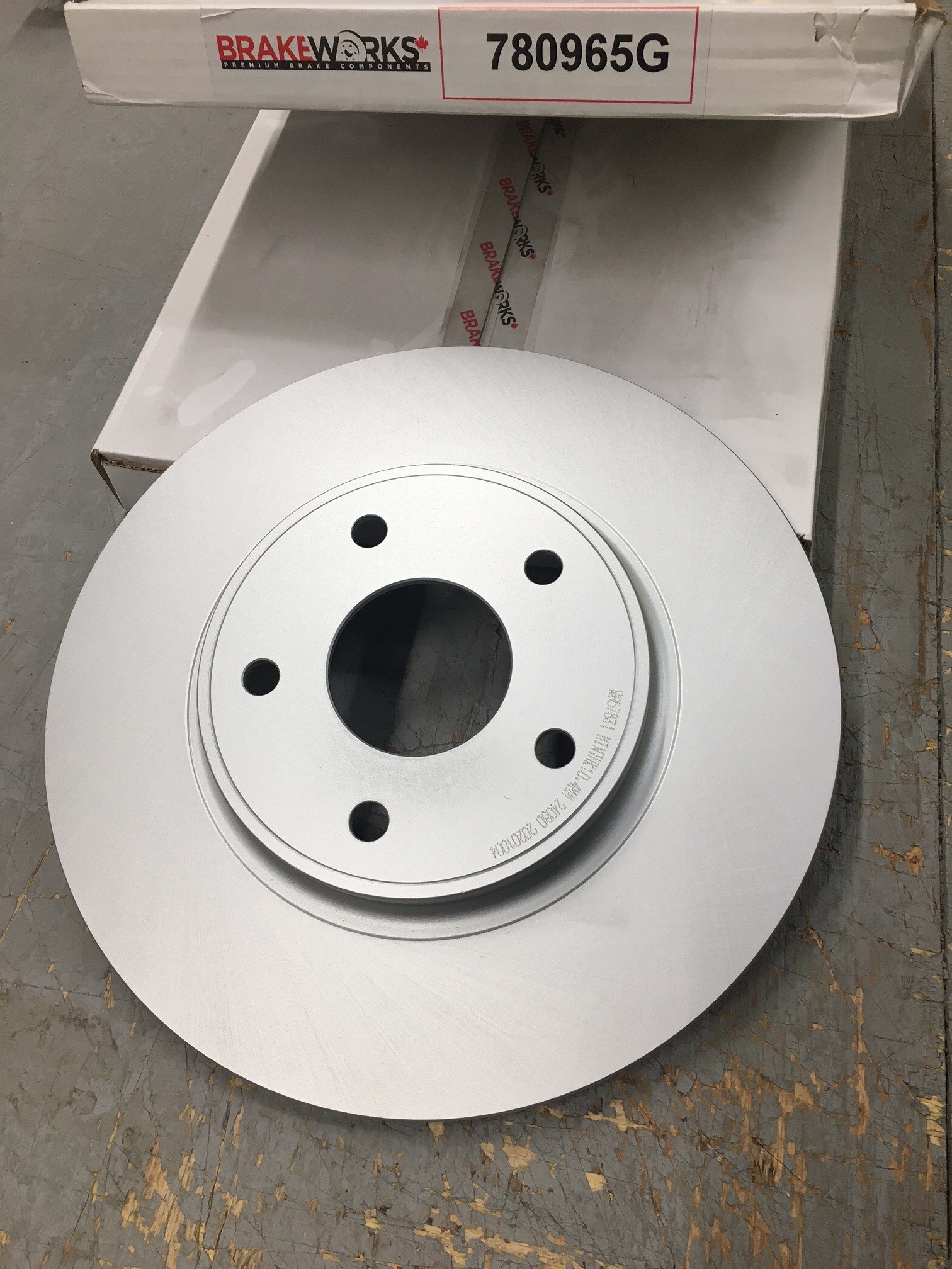 ROTOR, REAR CARAVAN HD