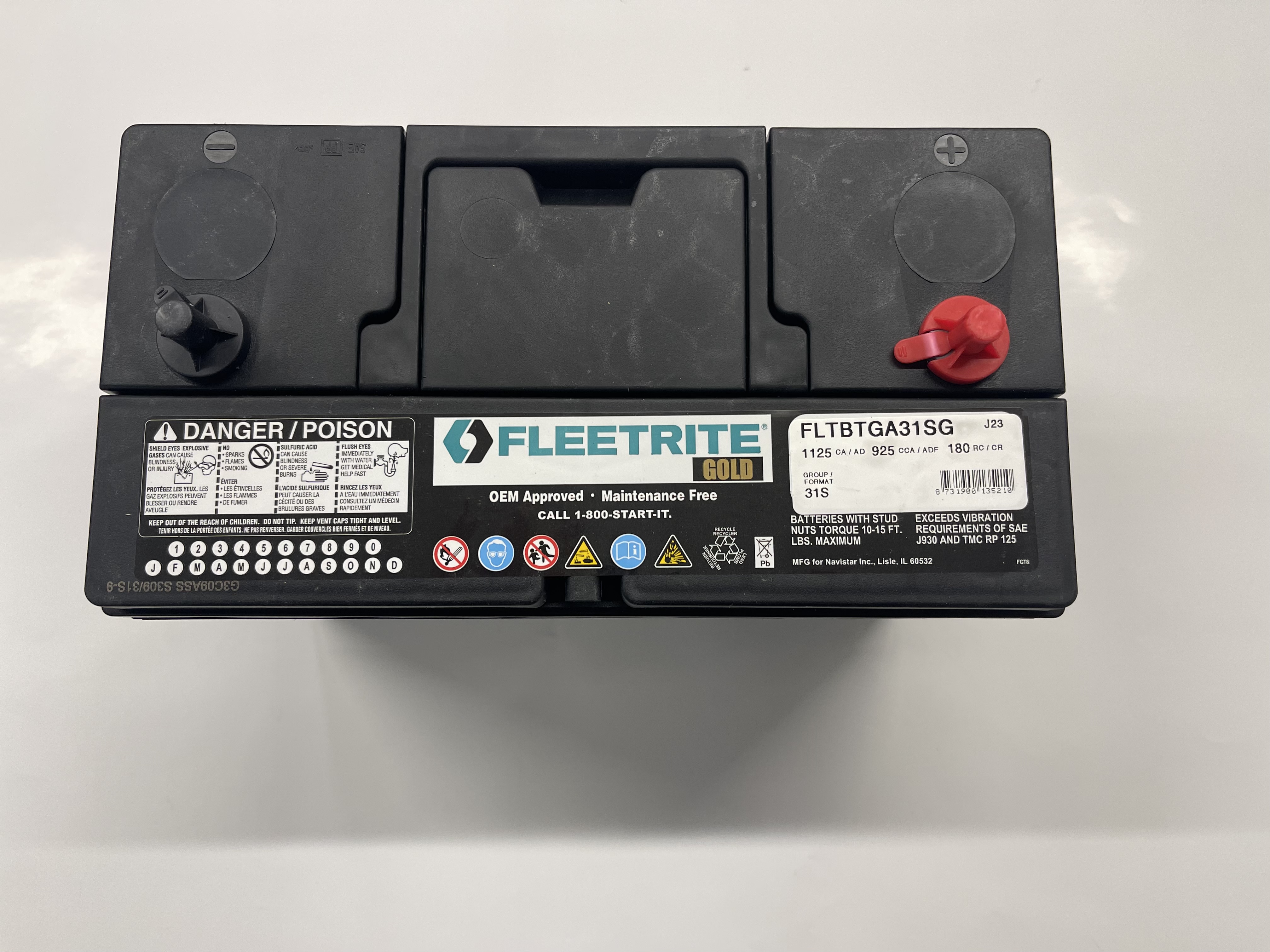 BAT, GRP 31S 925CCA 180RC, GLD