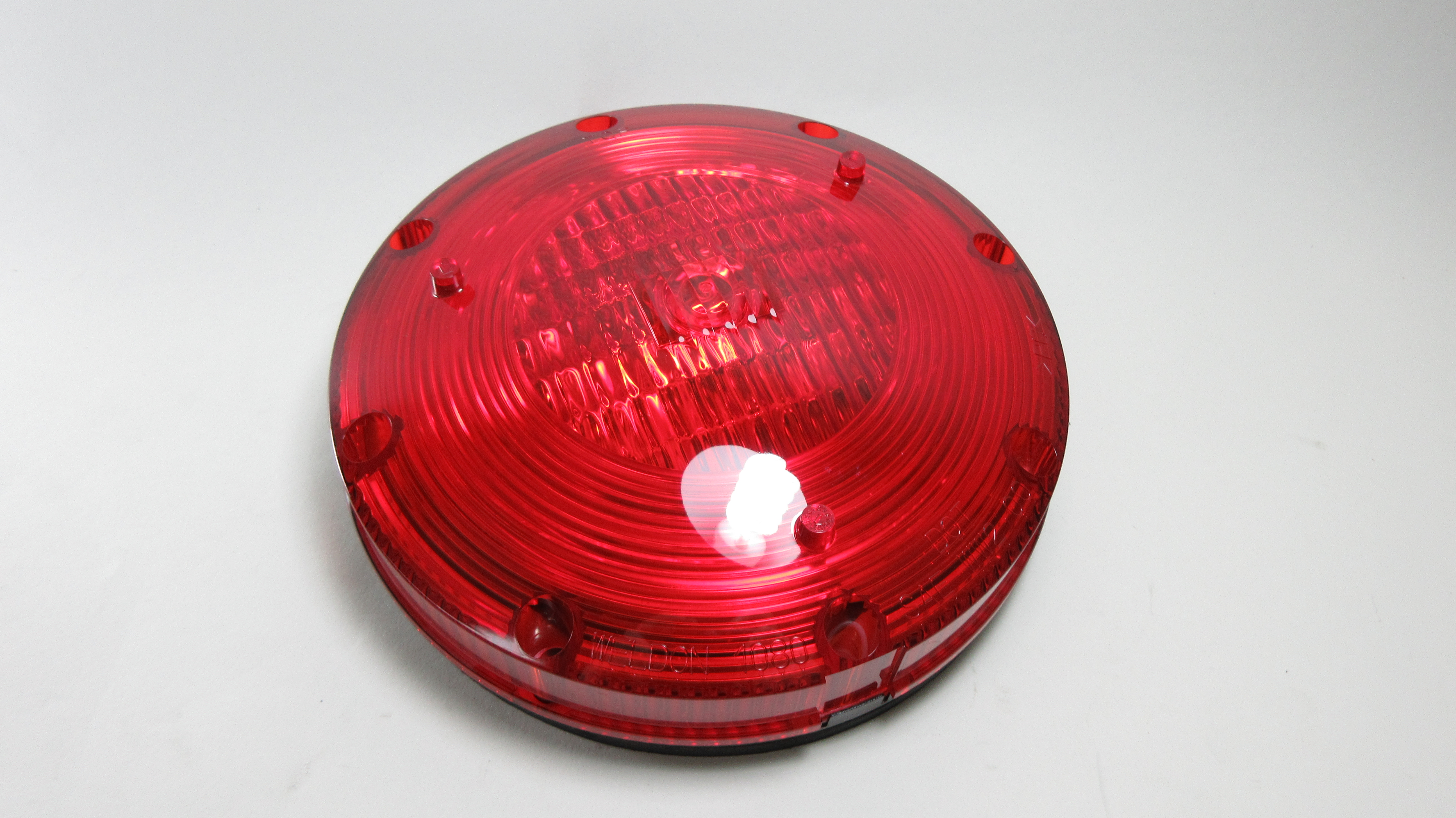 LIGHT,WARN.HALO,7" 1 WIRE RED