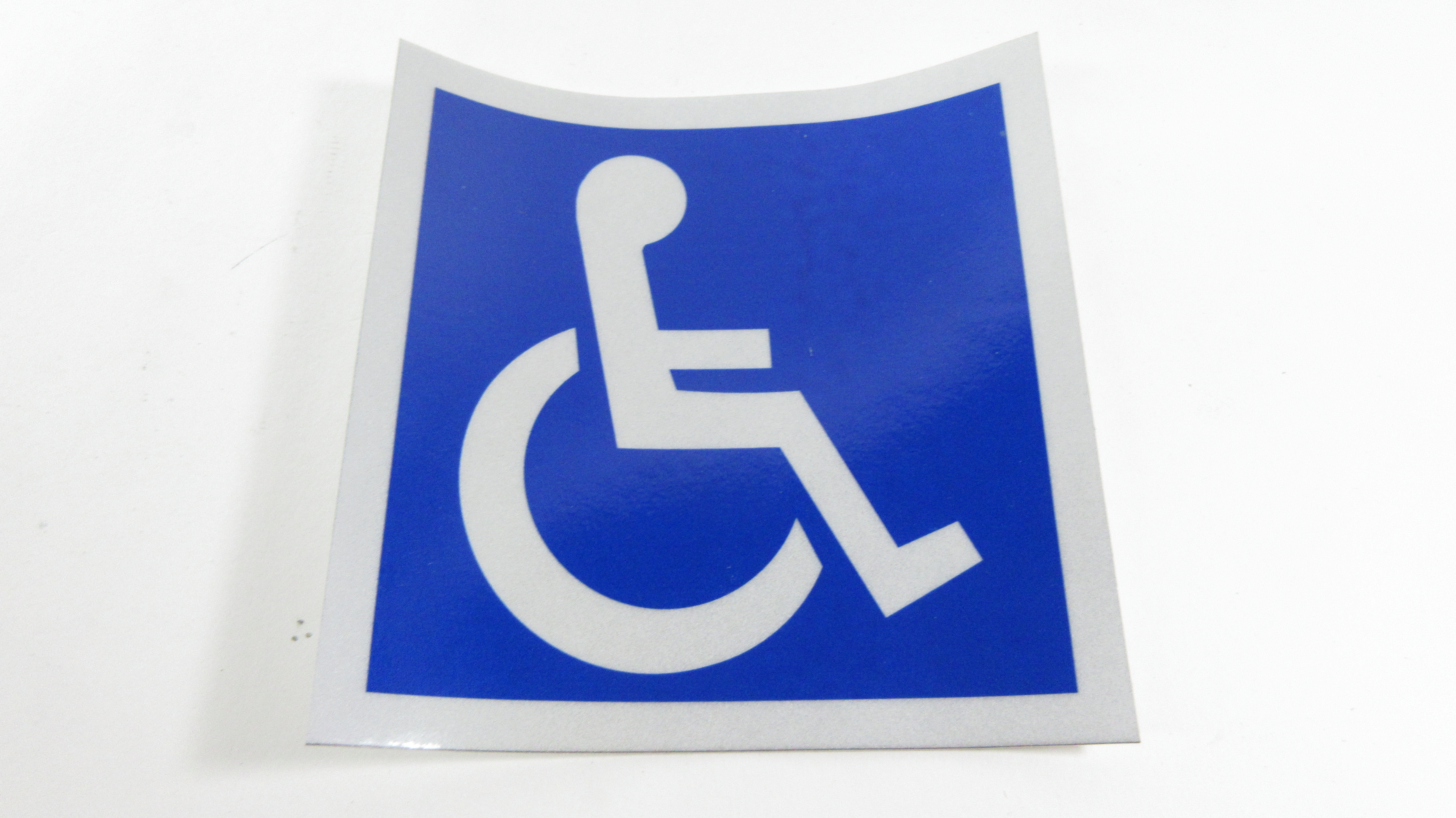 DECAL HANDICAP,6X6 (STANDARD)