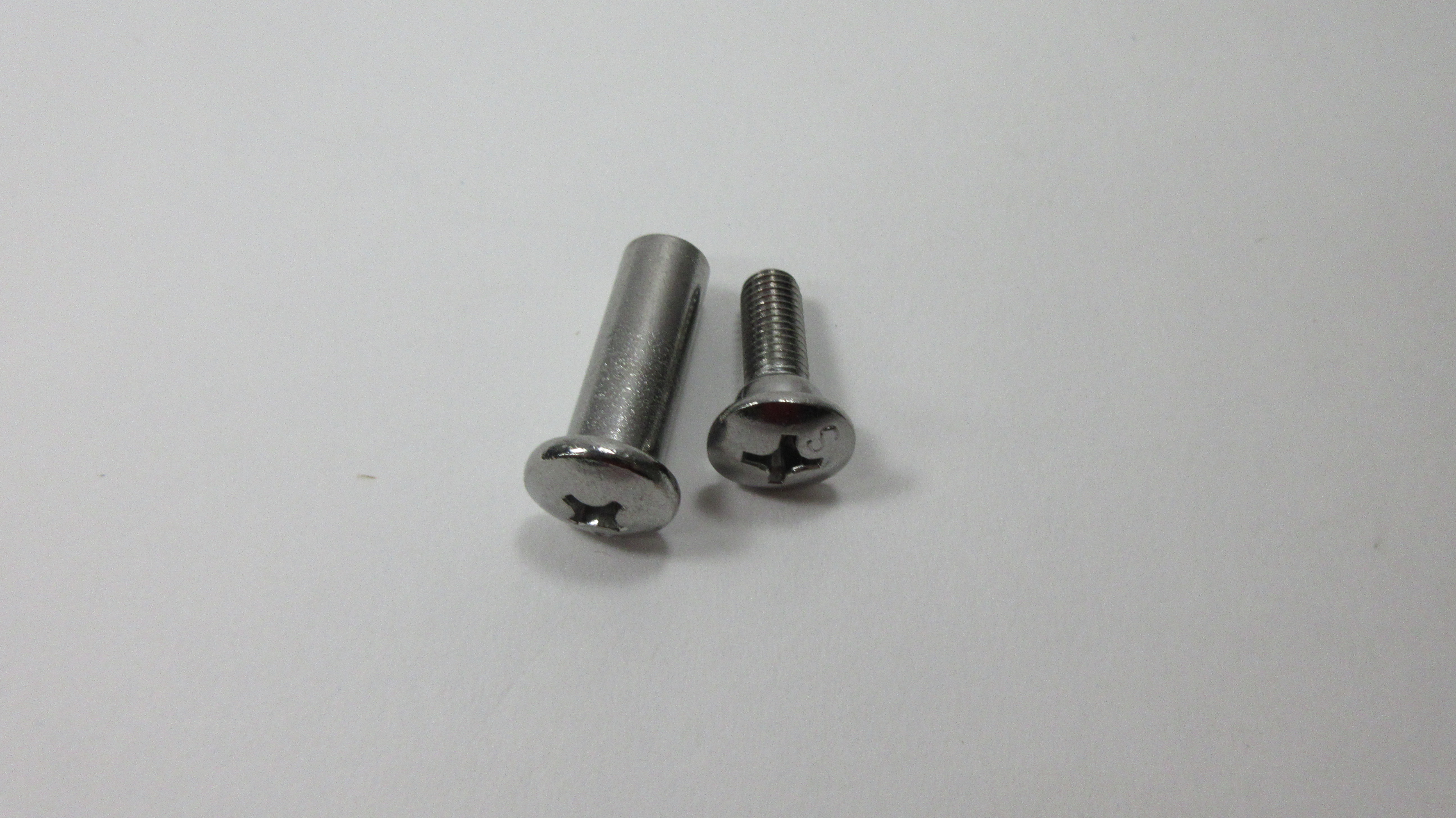 SCREW & NUT,STANCHION FIT,SS
