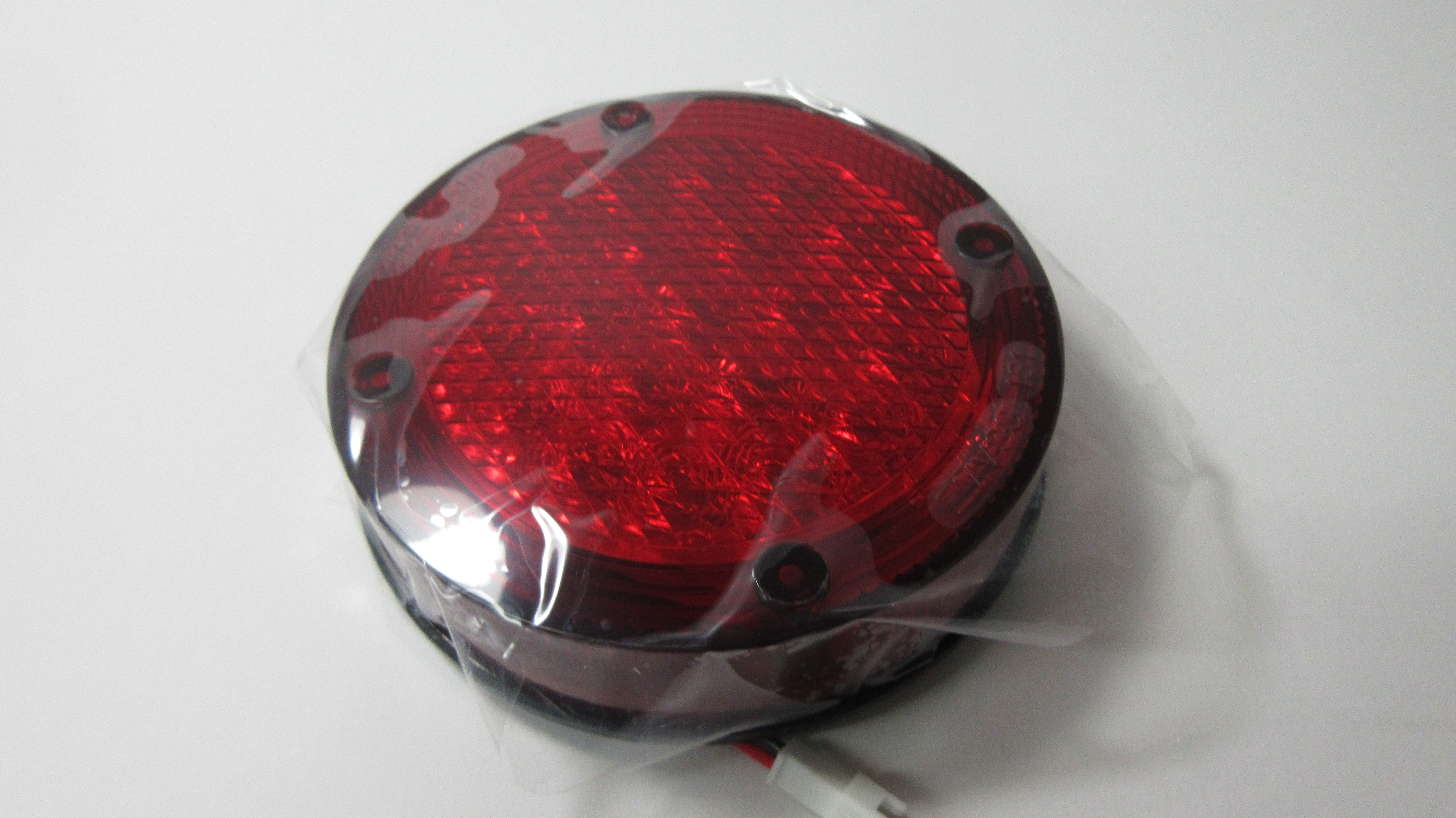 LIGHT WARN, 7" RED HALO,W/P-2W