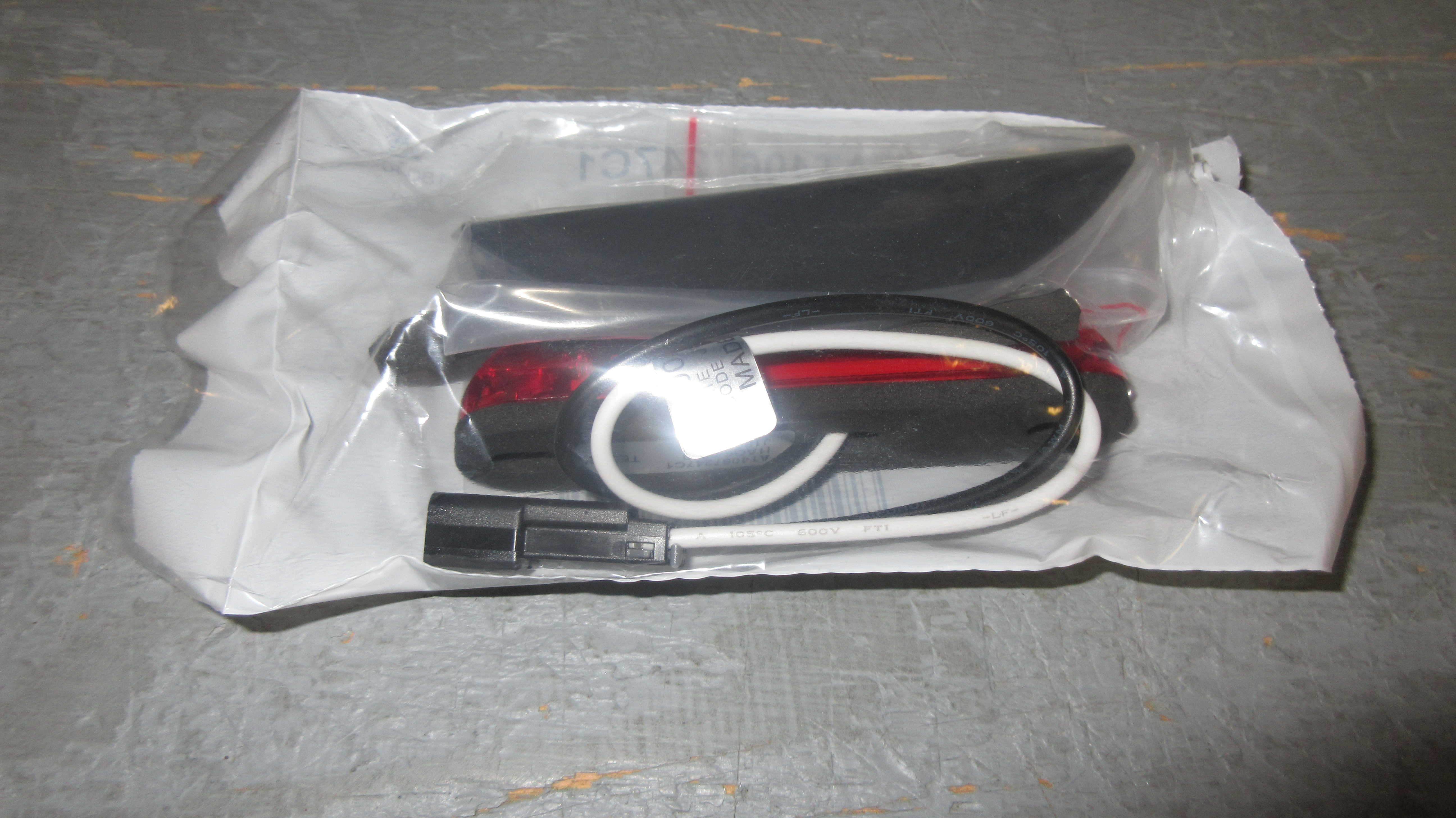 MARKER, LED, ARMORED, RED SLIM