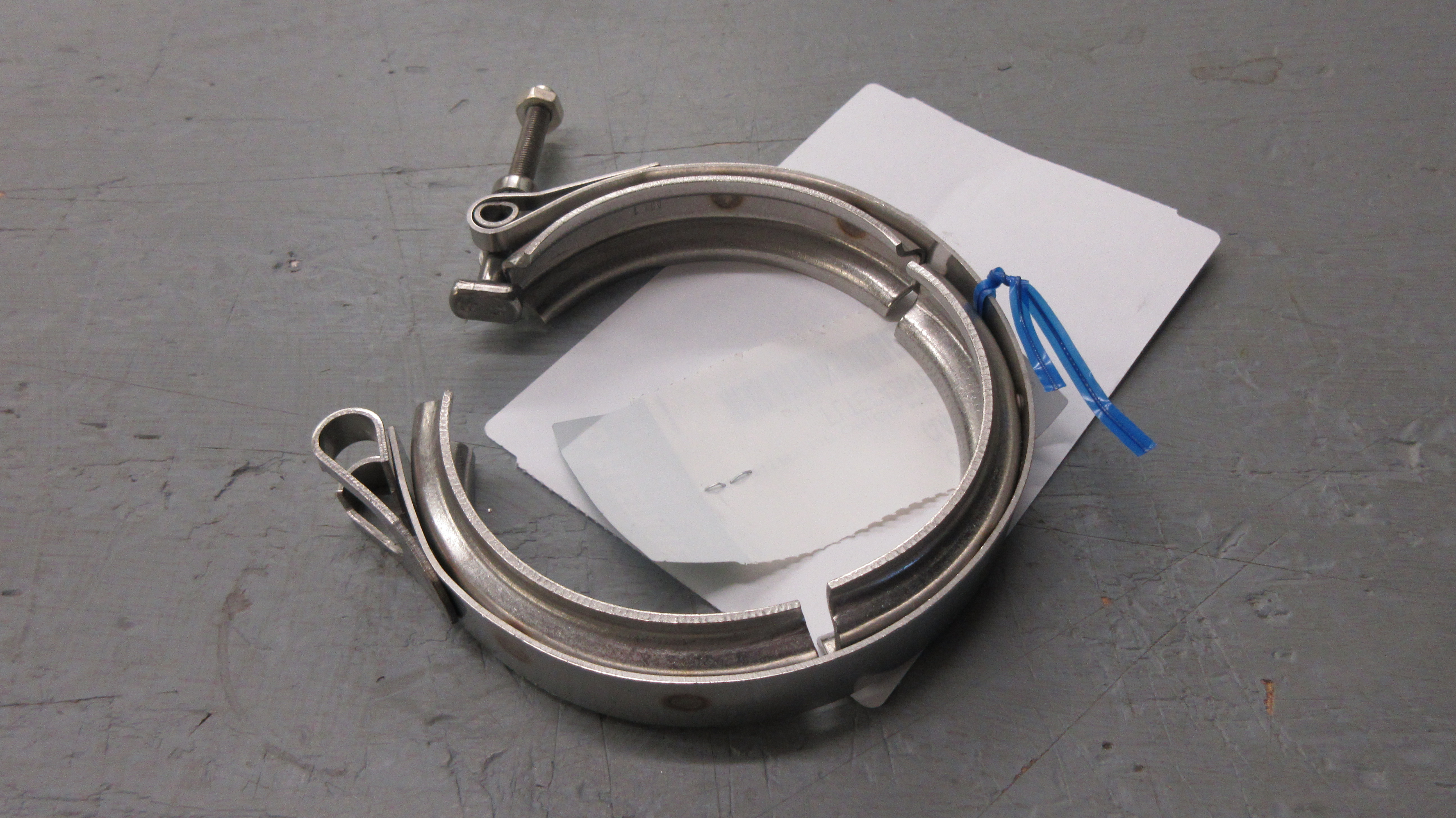 CLAMP,QUICK LATCH DESIGN V-INS