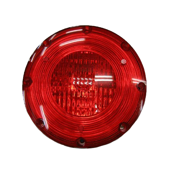 LIGHT,WARN,RED,HALO,7",2 WIRE