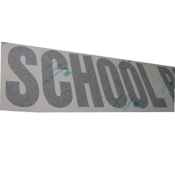 DECAL SCHOOL BUS 8"