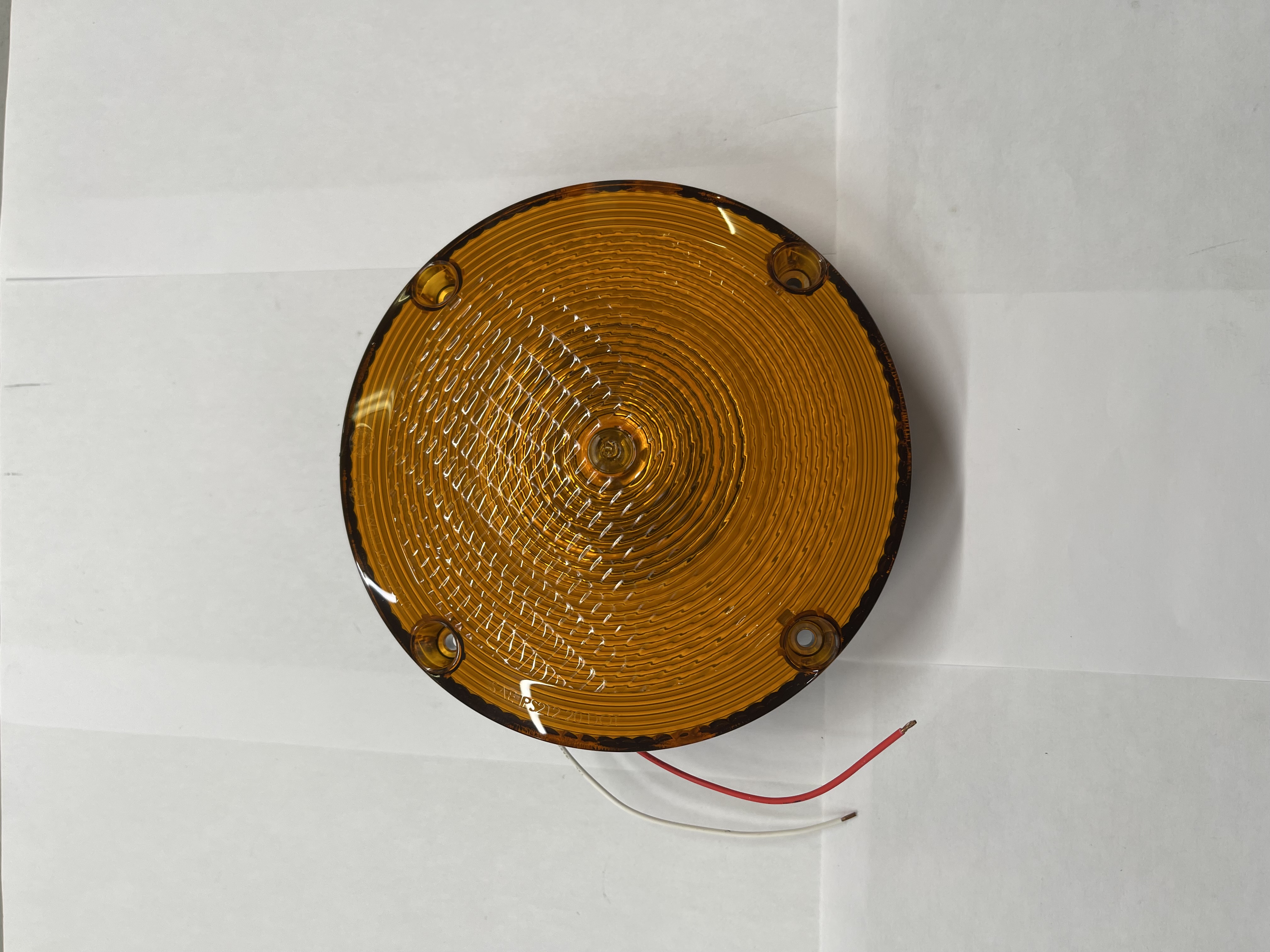 LIGHT, 7"AMBER, SIGNAL, 2 WIRE