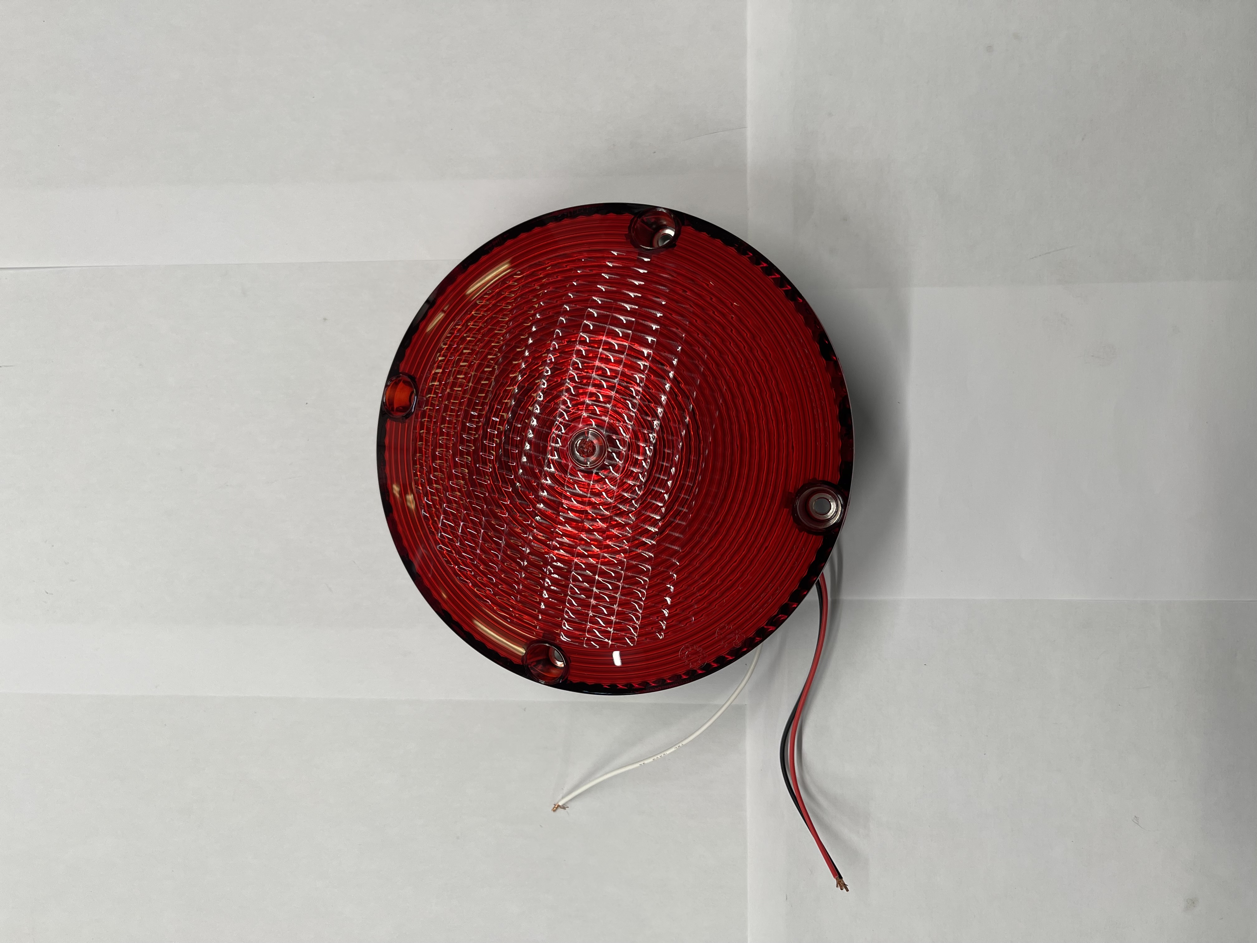 LIGHT,STOP/TAIL,7" RED, 3/WIRE