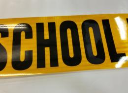 DECAL SCHOOL BUS 3M DG