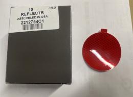 REFLECTR,REFLECTOR RED 3M DIAM