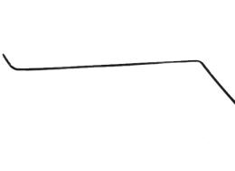 BAR, HOOD ASSIST TORSION, RH