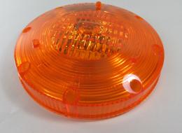 LENS, AMBER HALOGEN, 7"