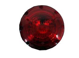 LENS,WARN,RED,7" HALOGEN,IC