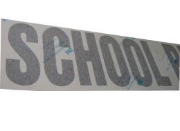 DECAL SCHOOL BUS 8"