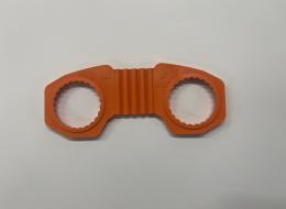 ZAFETY,WHEEL LOCKS,ORANGE 33MM